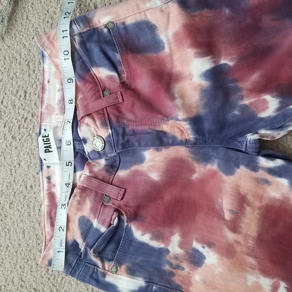 Paige Verdugo Ultra Skinny Tye Dye Jeans - Picture 8 of 13